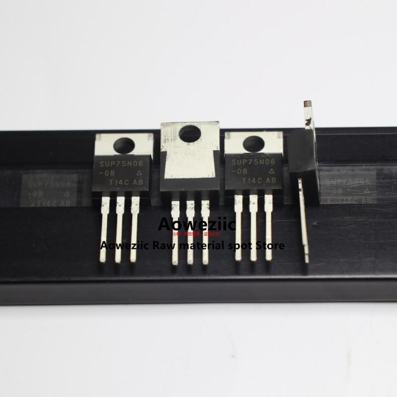 Aoweziic 100% New Imported Original Sup75N06-08-E3 Sup75N06-08 Sup75N06 75N06 Mos Fet 60V 75A