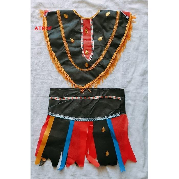 Baju Adat Dayak Anak TK - Baju Dayak Anak Murah - Pakaian Adat Dayak Anak