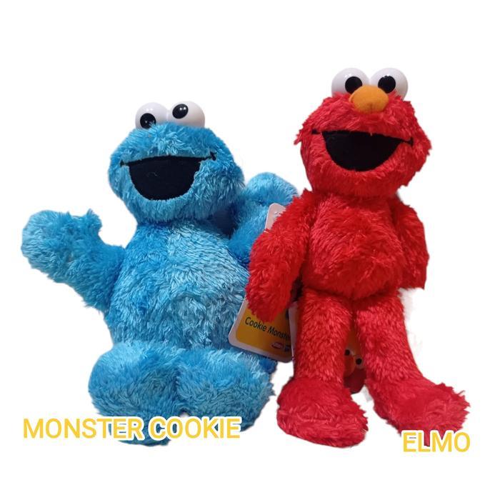 Hasbro Boneka Sesame Street Figure Elmo N Cookie Monster
