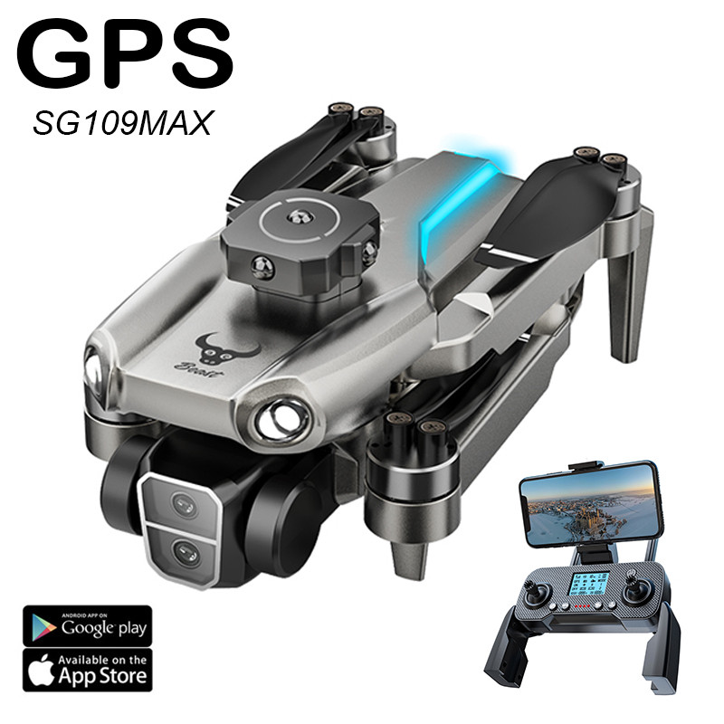 Sg109 Pro Max Drone 4K Gps 8K Hd Dual Camera Professional Aerial Photography Uav Brushless Motor