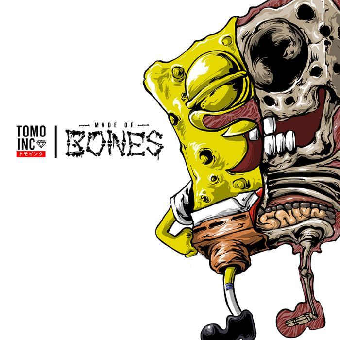 nb4m- Kaos Original Tomoinc Made Of Bones - Mr Bob - Thumb Up