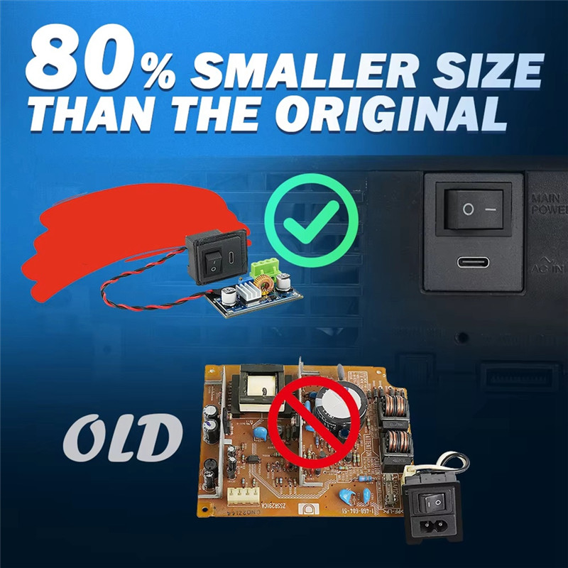 A77P-Type C Mod For PS2 Power Board Replacement For PSU Module For PS2 Fat Console 3XXXX/5XXX Power