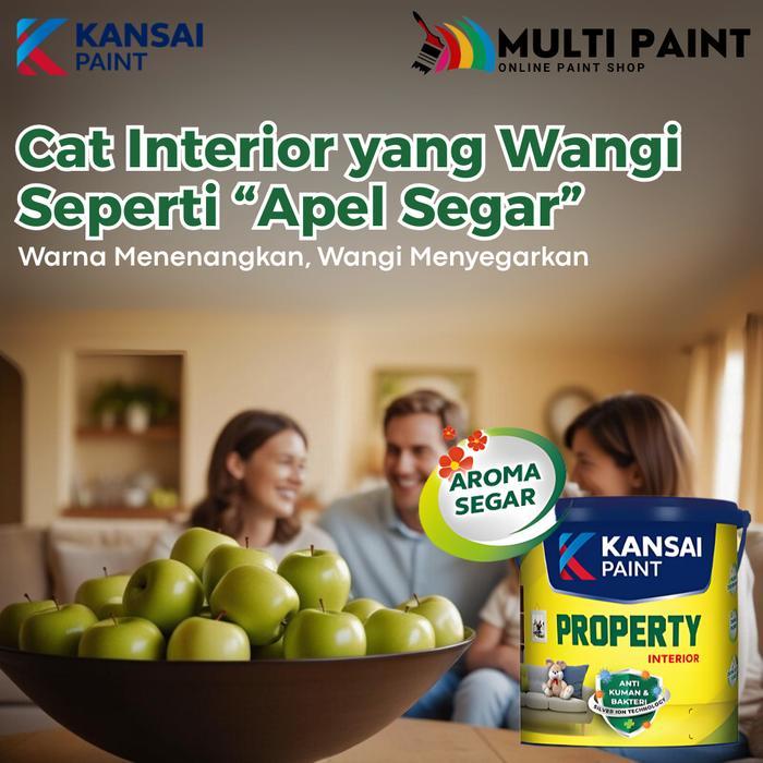 SALE [PART 2] CAT TEMBOK KANSAI PAINT PROPERTY INTERIOR 5KG CAT TEMBOK PROPERTY 5KG CAT TEMBOK ANTI
