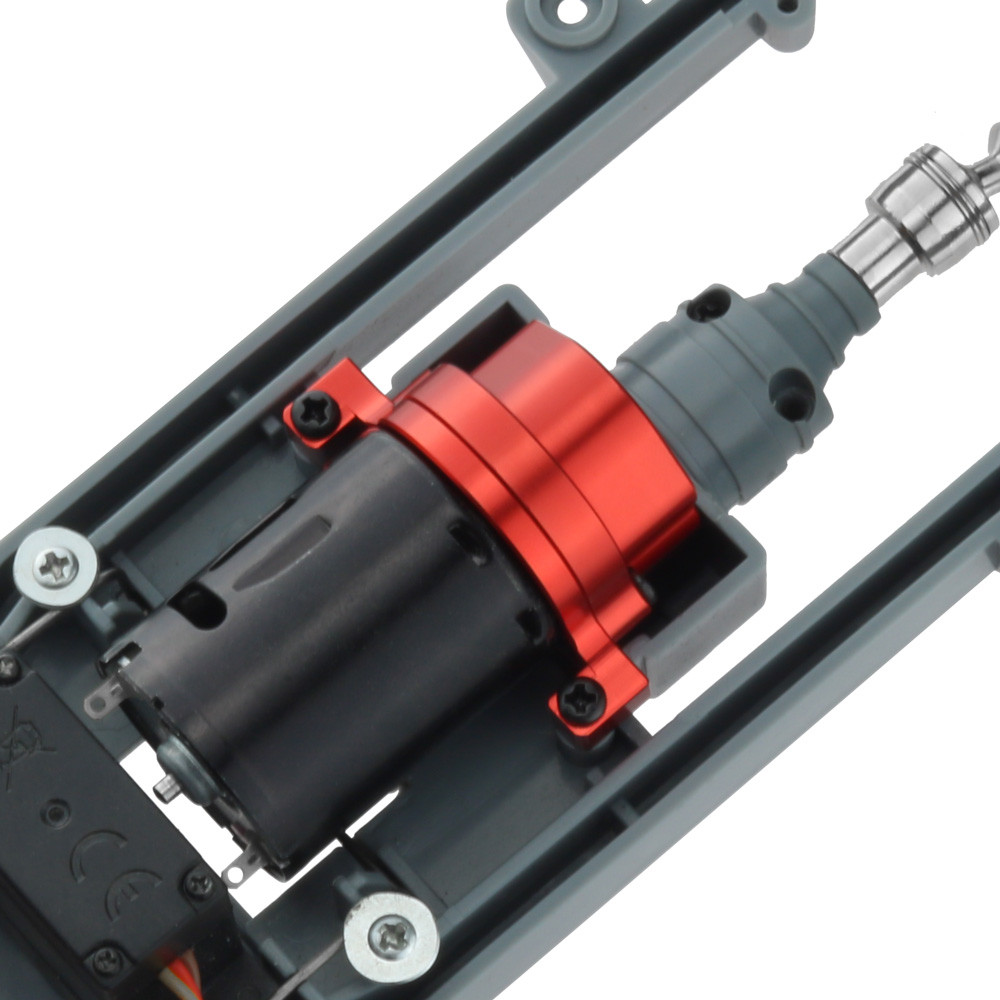 TAOKRC WPL D12 Metal Gearbox 370 Brush Motor With Steel Gear for WPL D12 1/10 Climbing Off-road RC C