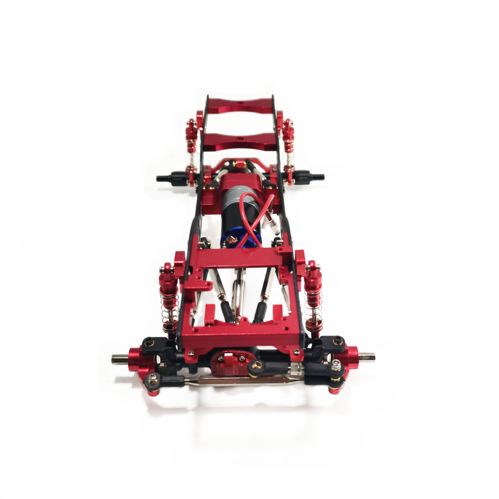 MN99S MN98 mn 99s 98 90 91 d90 RC car full metal frame with 370 motor gearbox chassis accessories pa