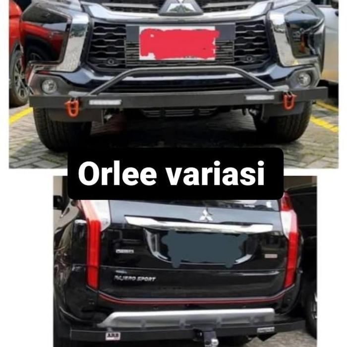 PAKET Tanduk depan+towing belakang ARB mobil pajero lama