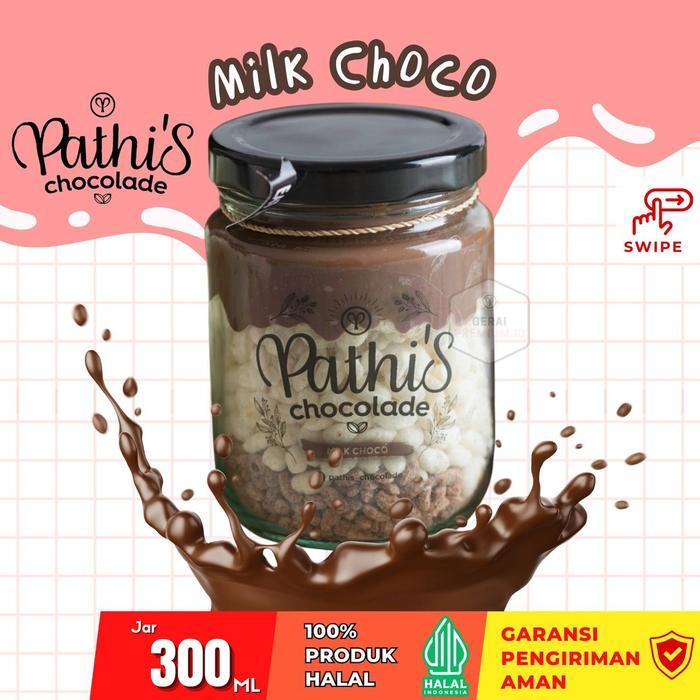 (ORIGINAL) HYA CHOCO JAR PATHIS CHOCOLADE MILK CHOCOLATE TERMURAH TERPOPULER