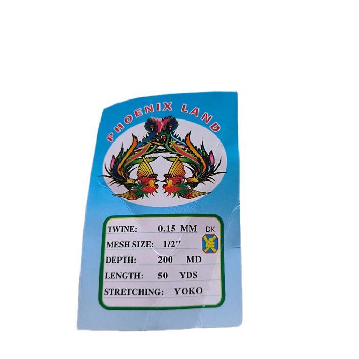 Jaring ikan kecil inci 200md/50yds jaring bahan anco jaring bahan jala ikan