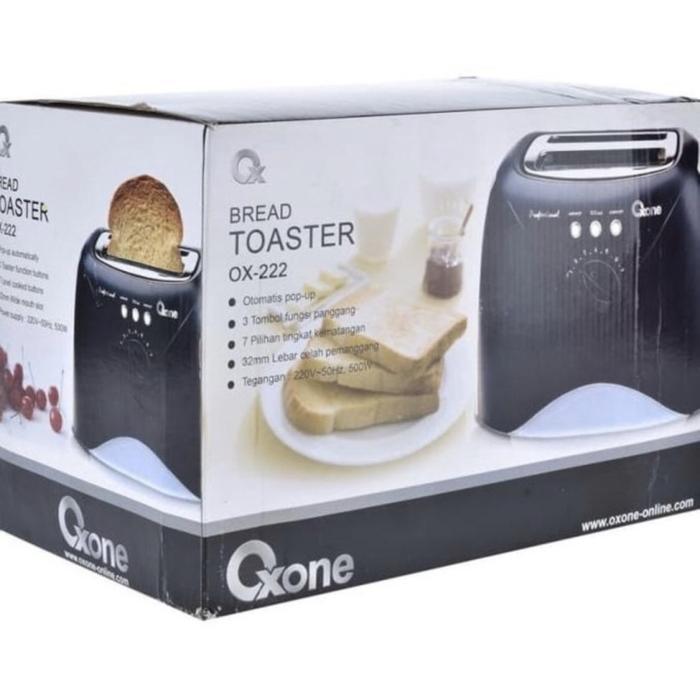 Oxone Ox222-Pemanggang Roti/Bread Toaster/Pop Up Toaster Oxone Asli
