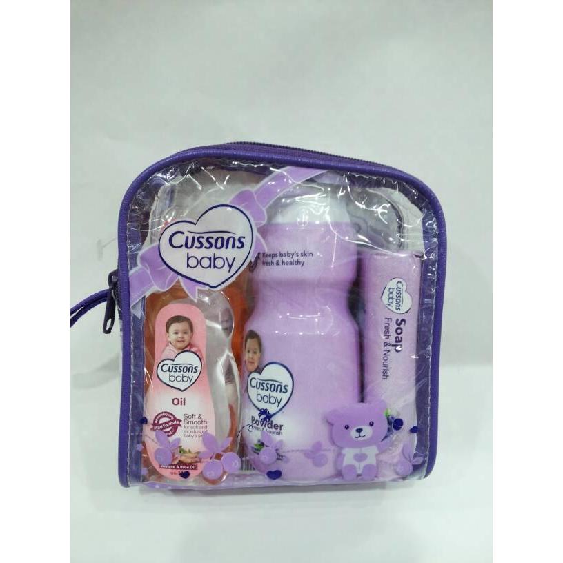 Paket Cussons Kecil Paket Perlengkapan Mandi Bayi
