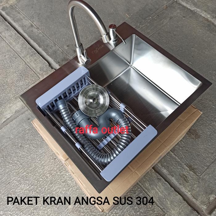 rrqb- Kitchen Sink Thsink 5243/Tempat Cuci Piring Thsink 5243 Kran