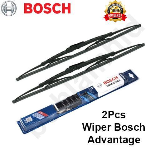 Wiper Bosch Advantage Agya 2Pcs (Kn-Kr) Original Adaptor Kaca