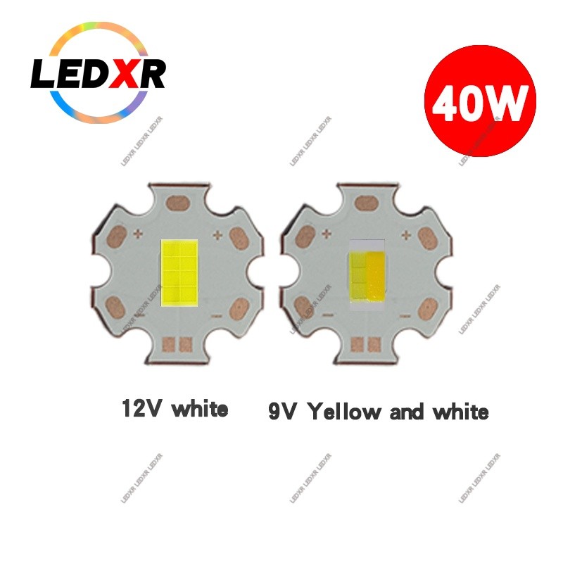 CSP 3570 LED 12V 40W white dual color LED 9V 30W 3570 SMD LED 3570 LED chip ceramic bead light