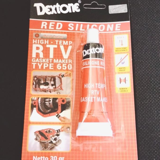 LEM Dextone Red Merah silikon Silicone 30gr