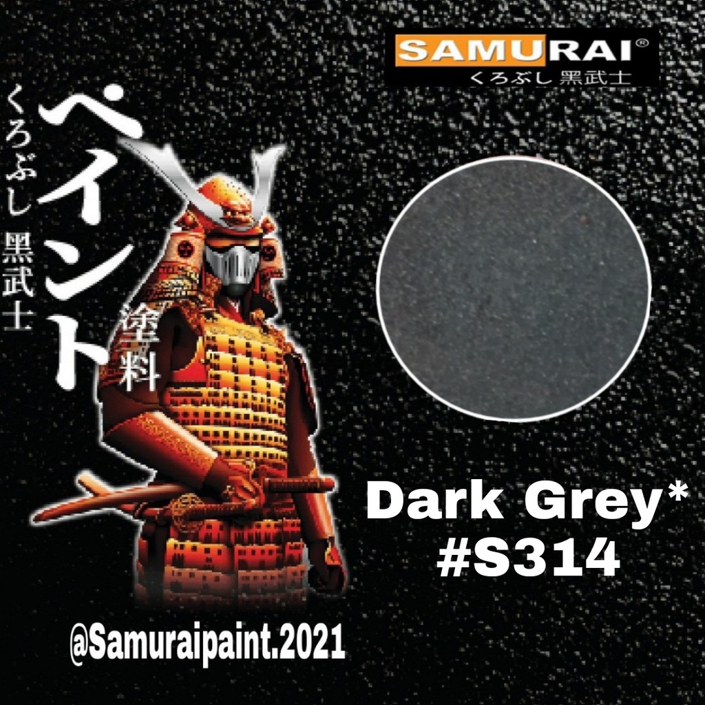 Samurai Paint Dark Grey S314 Abu abu gelap suzuki Cat pilok samurai