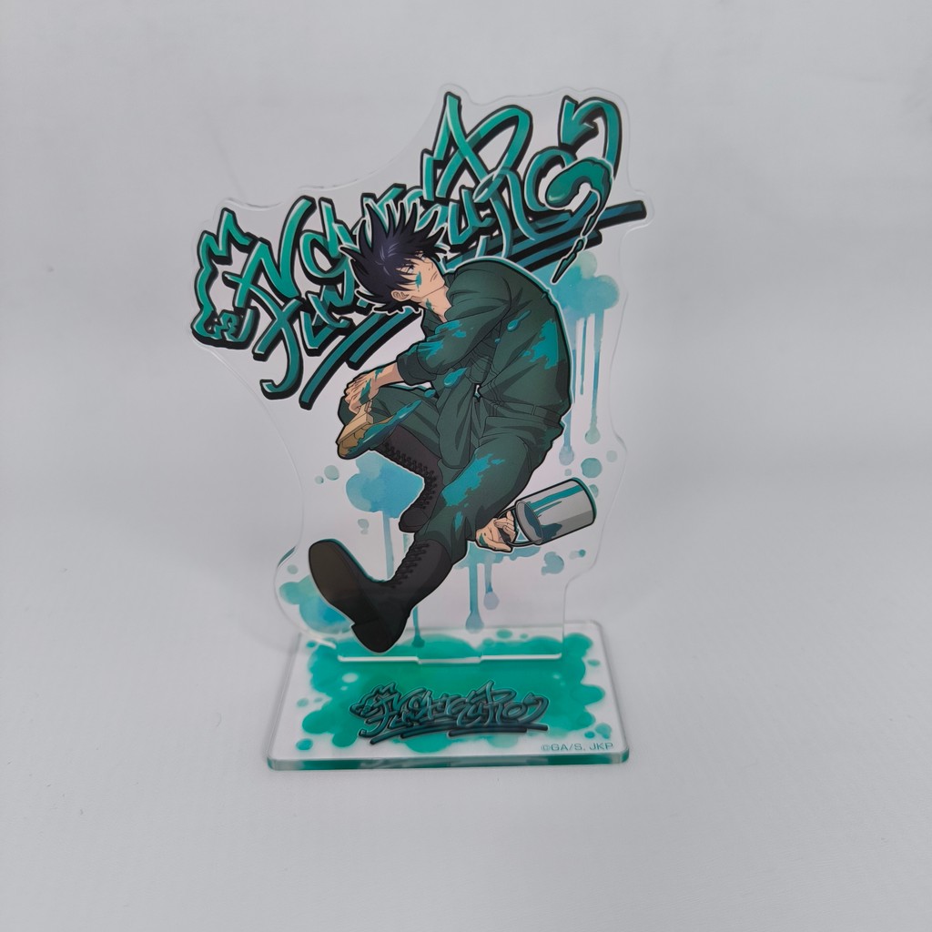 Acrylic Stand Figure Standee Sega Kuji Jujutsu Kaisen Graffiti Battle Megumi Fushiguro