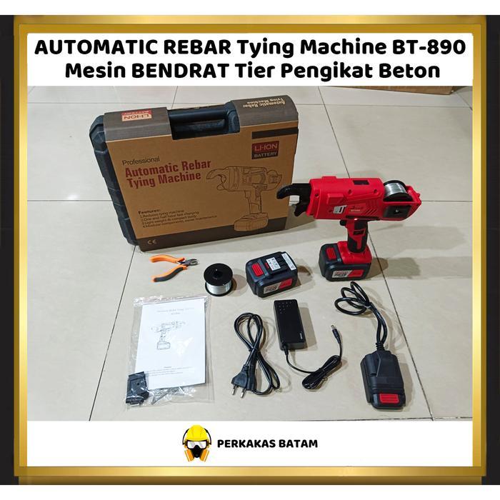 AUTOMATIC REBAR Tying Machine BT-890 Mesin BENDRAT Tier Pengikat Beton