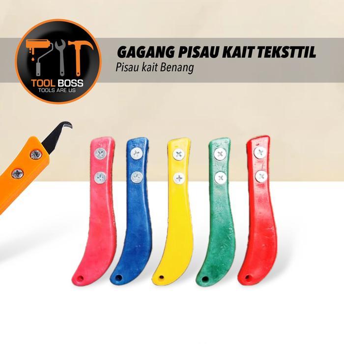 Gagang Pisau Kait Tekstil - Pisau Kait Benang