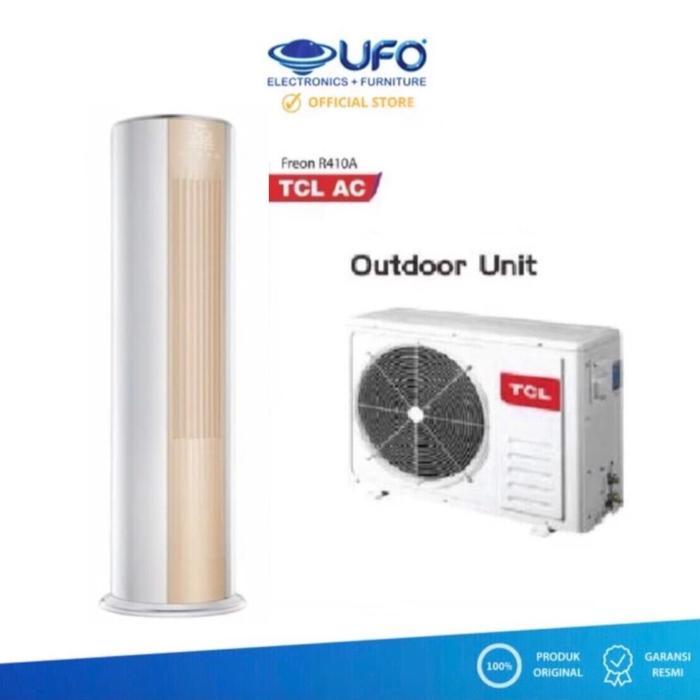 AC FLOOR STANDING 3PK TCL TAC 24 CFAC GARANSI RESMI TAC24CFA