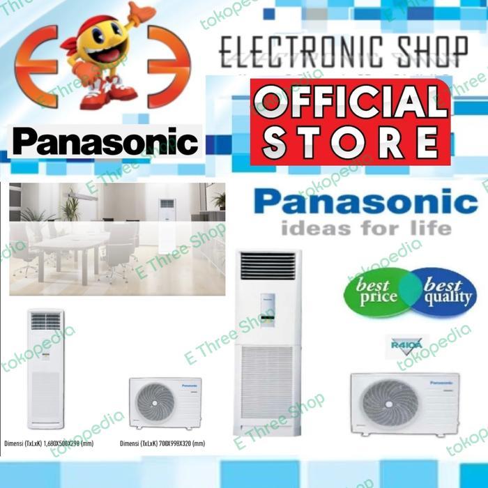 PANASONIC AC FLOOR STANDING 2 PK - CS J18FFPS - NON INVERTER - PROMO