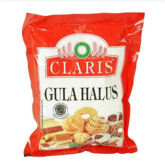 New Gula halus claris 250gr / Gula Halus Claris Merah 250 Gr