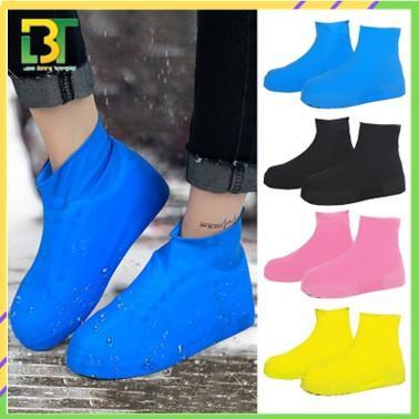 New LBT Cover Sepatu Anti Air Hujan Waterproof Sarung Pelindung Silicon