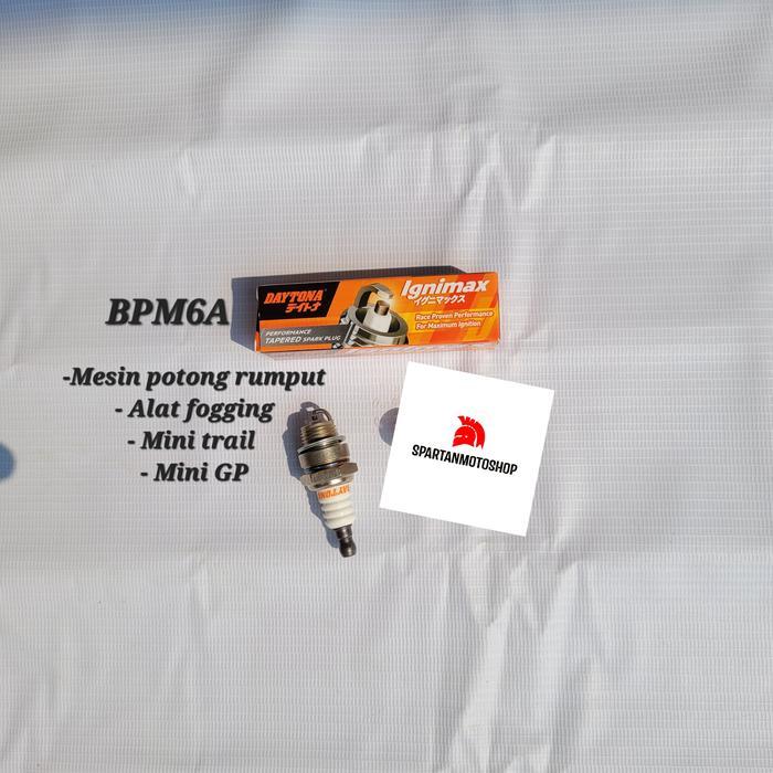 Busi Mesin Pemotong Rumput Mini Trail Mini Gp Chainsaw Daytona Racing