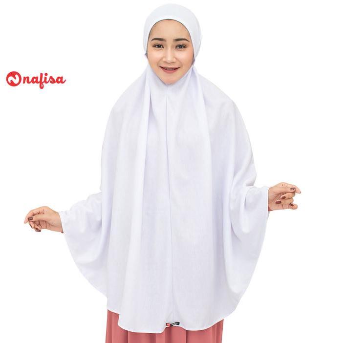 Nafisa Hijab At Home Super Jumbo Jilbab Instan Tali Kaos Non Pet