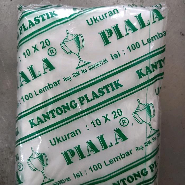 4lcj- Plastik 10X20 ( 10 Bungkus ) Dollar Dan Buram
