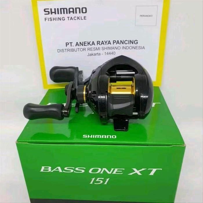 REEL BC SHIMANO BASS ONE XT 151 BONUS PE TOPI SHIMANO ORIGINAL