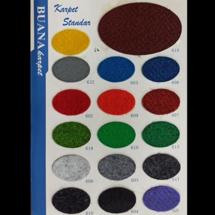 Sedia Karpet Bludru Beludru/Karpet Wol BUANA 1 Roll isi 30 Meter