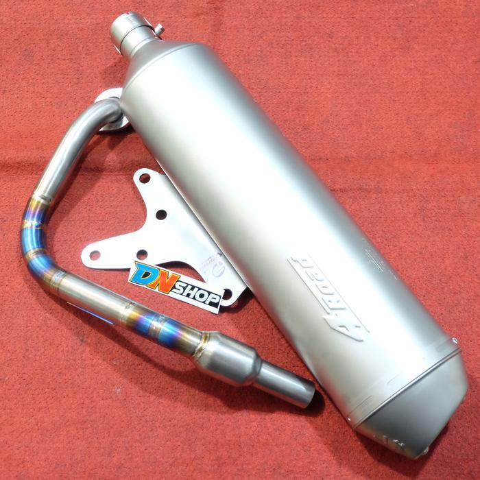 Paling Berkualitas Knalpot Leovince 4Road Vario 125 150 Led New 2018 2023 Terlaris