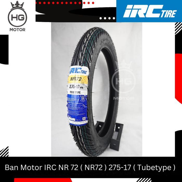 Ban Motor IRC NR 72 ( NR72 ) 275-17 ( Tubetype ) Ban Luar 2.75 RING 17