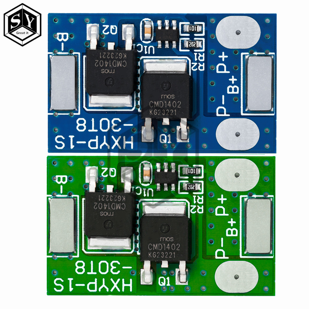 Lifepo4 Battery Bms 1S 3.2V 3.7V 7A Charging Board Short Circuit Protection Pcm Self Recovery With