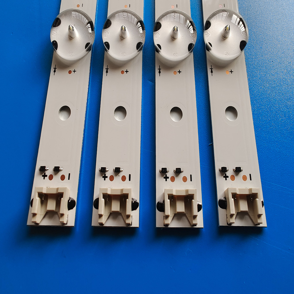 8pcs/set LED strip for LG 49 TV 49UF6400 49UF6407 49LF510V 49UF640V NC490DUE-SADP2 LGE-WICOP-49INCH-