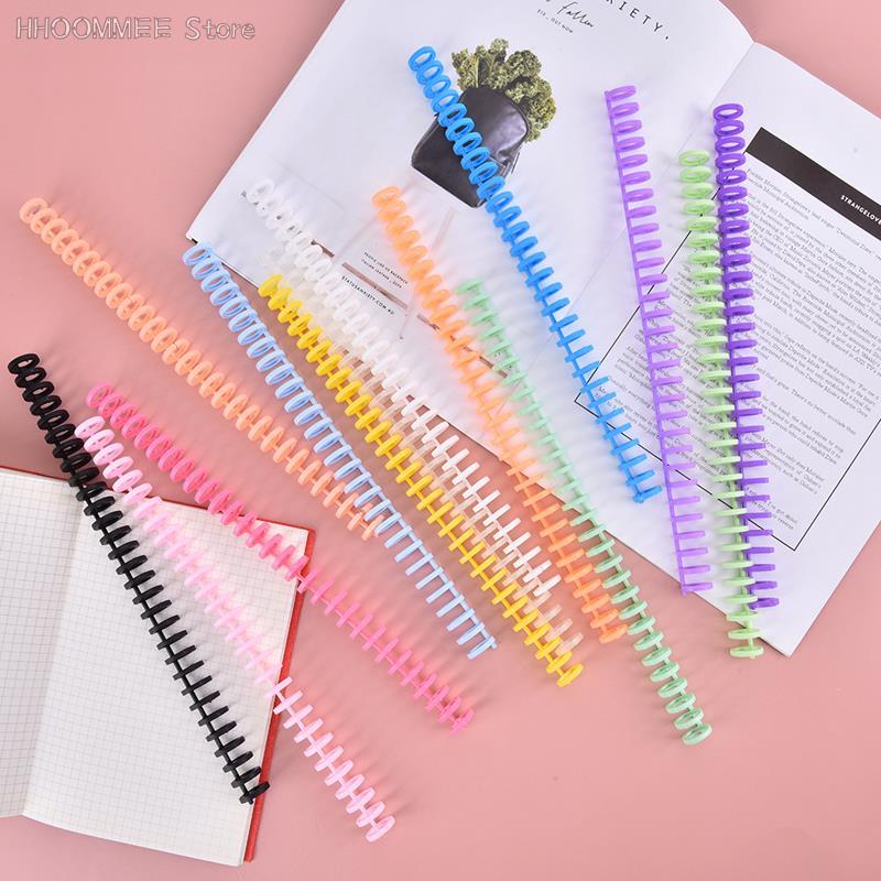10Pcs 30 Holes Circles Ring Loose-leaf Paper Book Scrapbook Album Binder Spiral A4 Notebook Binding 