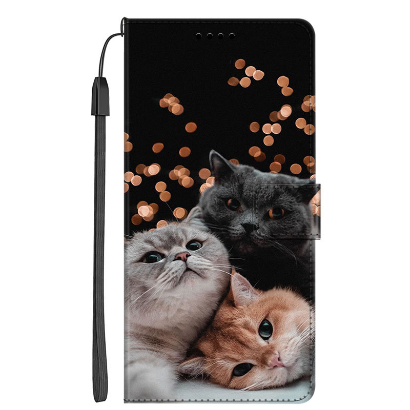 Leather Flip Magnetic Phone Case For Honor 90 Lite 5G Stand Book Cover for Honor 90 Pro Wallet Bags 