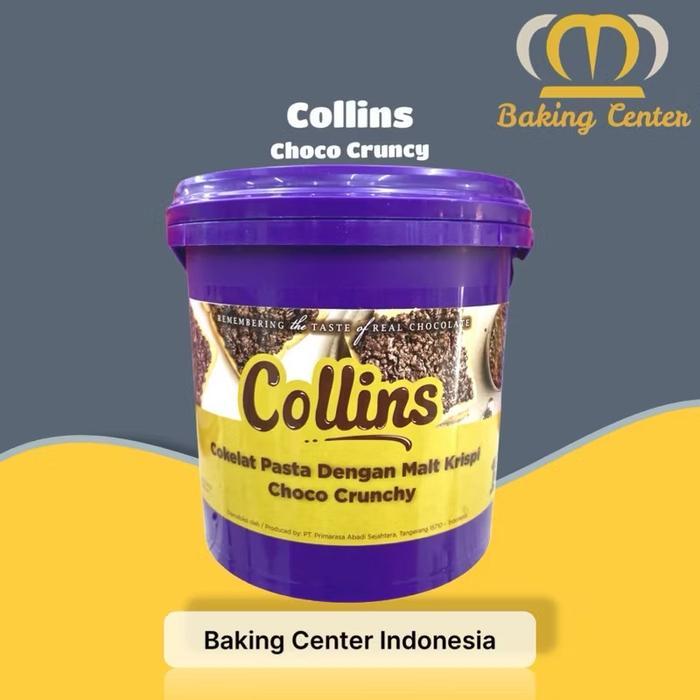 Collins Choco Crunchy 1kg Cokelat Pasta Chocolate