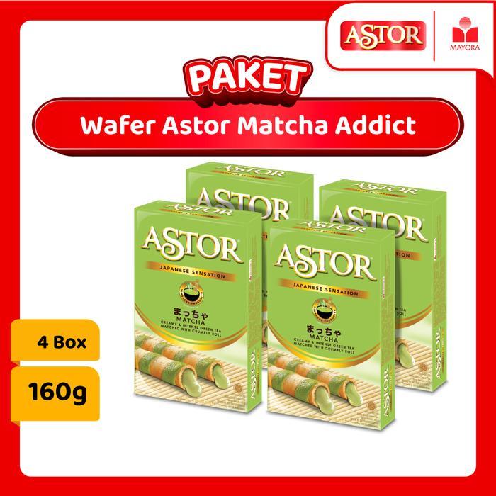 Paket Astor Wafer Matcha Addict