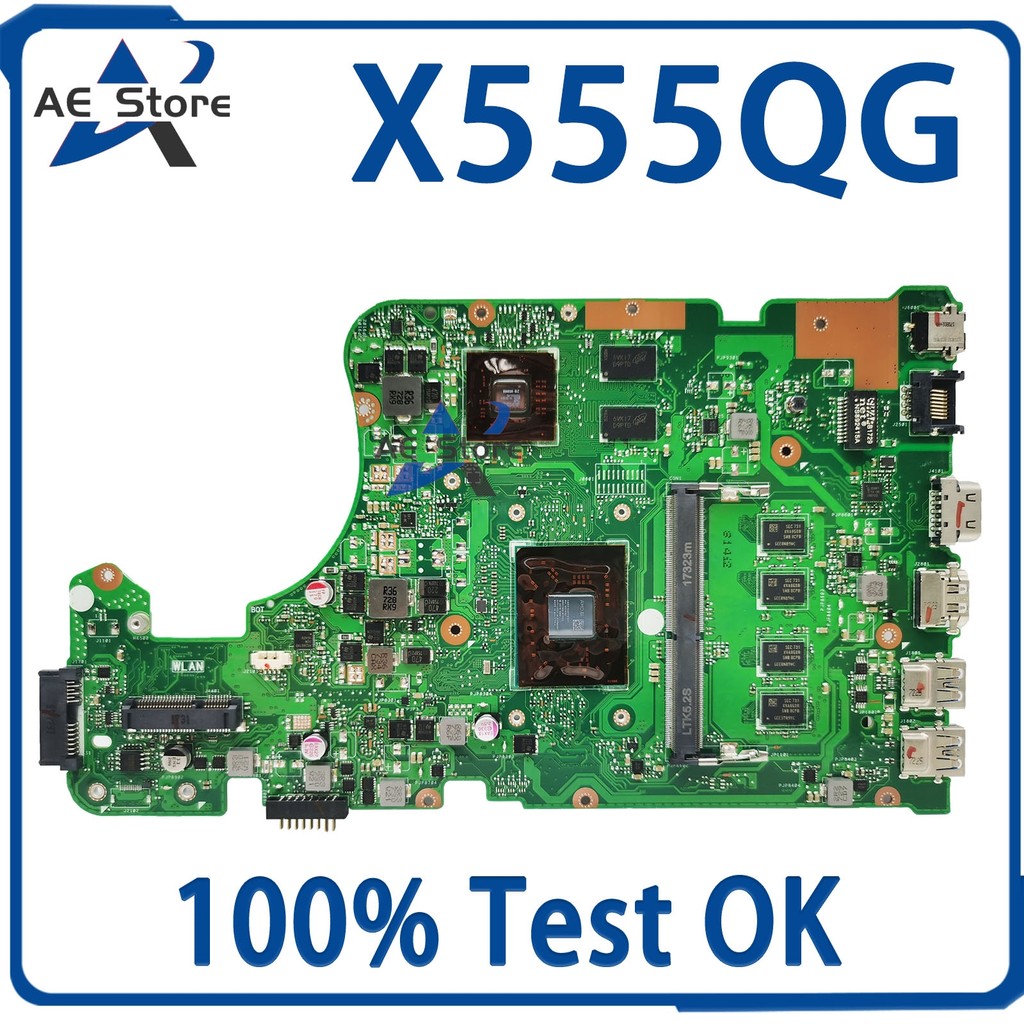 A555B Mainboard X555BP X555B A555Q X555QG X555Q X555QA X555BA Laptop Motherboard A6 A9 A10 A12 CPU 4