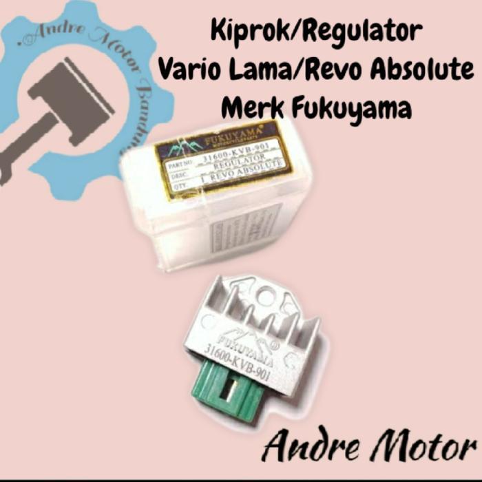 KIPROK/REGULATOR REVO ABSOLUTE /VARIO 110 LAMA MERK FUKUYAMA