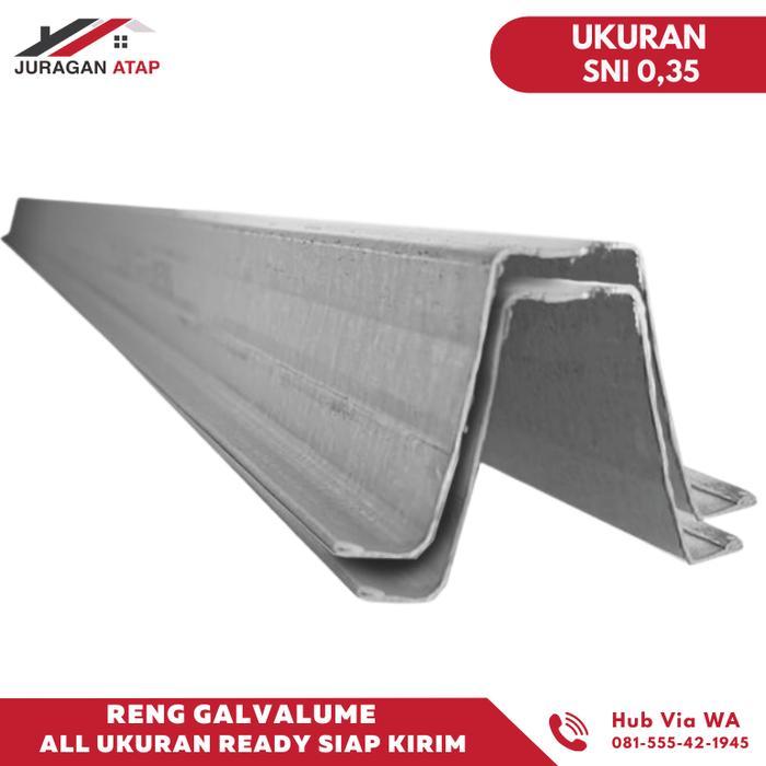 RENG Baja Ringan 0,35 Galvalume - Rangka Atap Baja Ringan