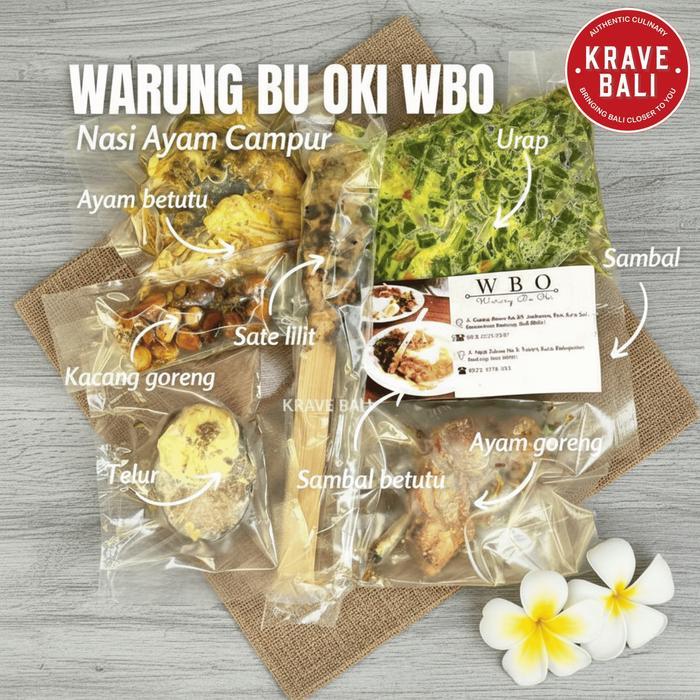 zahr- Nasi Campur Ayam Warung Bu Oki 250 Gr - Makanan Bali - Krave Bali