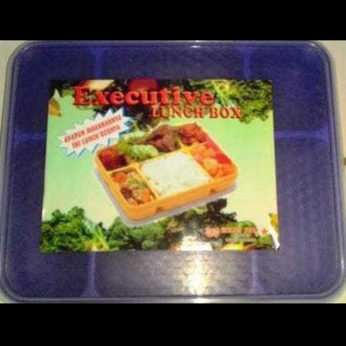 p99i- Lunch Box Sekat 6 Executive / Kotak Makanan / Box Catering / Ompreng