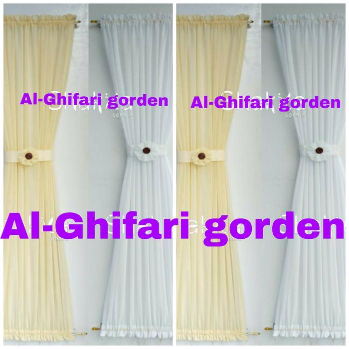 GORDEN IKAT KUPU KUPU GORDEN MINIMALIS GORDEN VITRASE TERLARIS