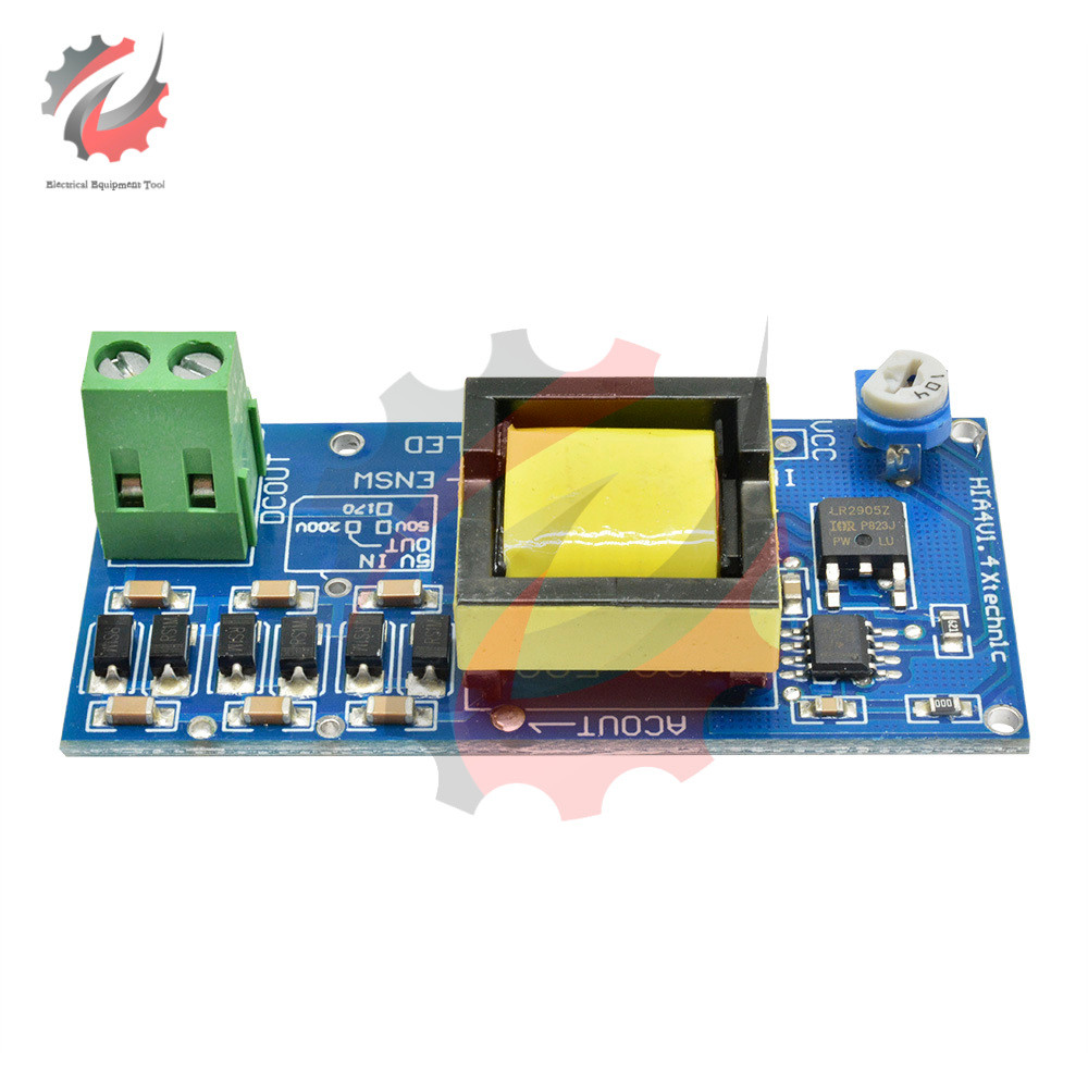 DC-DC Boost Converter Module DC 5-12V to DC 1000V Step Up High Voltage Board Voltage Regulator 5W Tr
