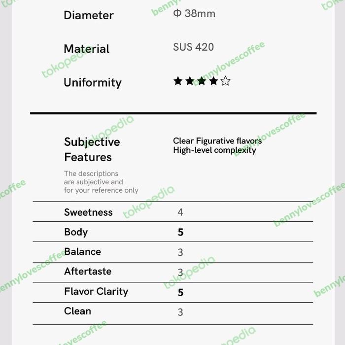 Ready Timemore Nano 3 Hand Grinder dengan Burr S2C 660 38mm Handle Lipat untuk Kemudahan Travel