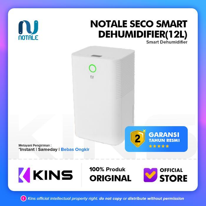 Notale Seco Smart Dehumidifier Serap Kelembapan With Wifi 12L-hari