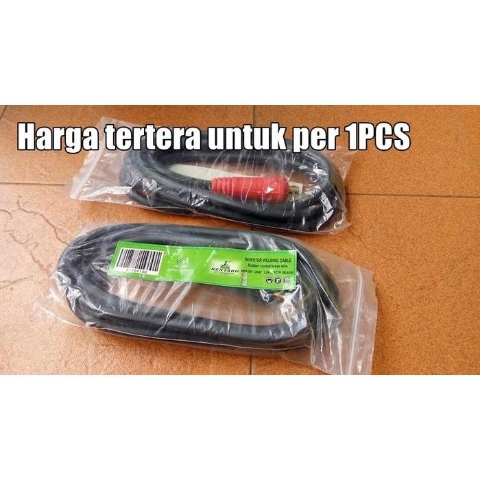 Kabel Las Inverter Listrik 2,5m Kentaro Set Kabel Lengkap Terminal