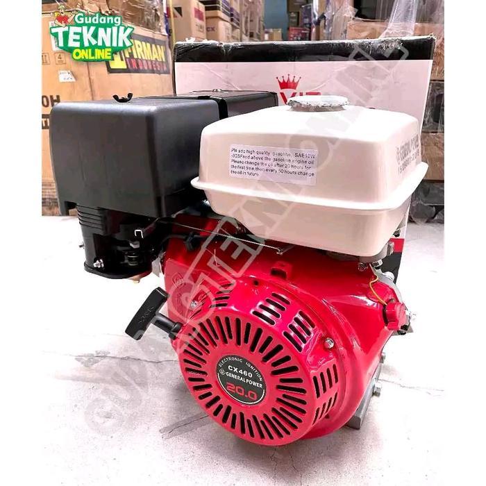 Engine Penggerak 20HP GENERAL CX460 4 Tak / Mesin Penggerak Bensin Gasoline Engine Ketinting Serbagu